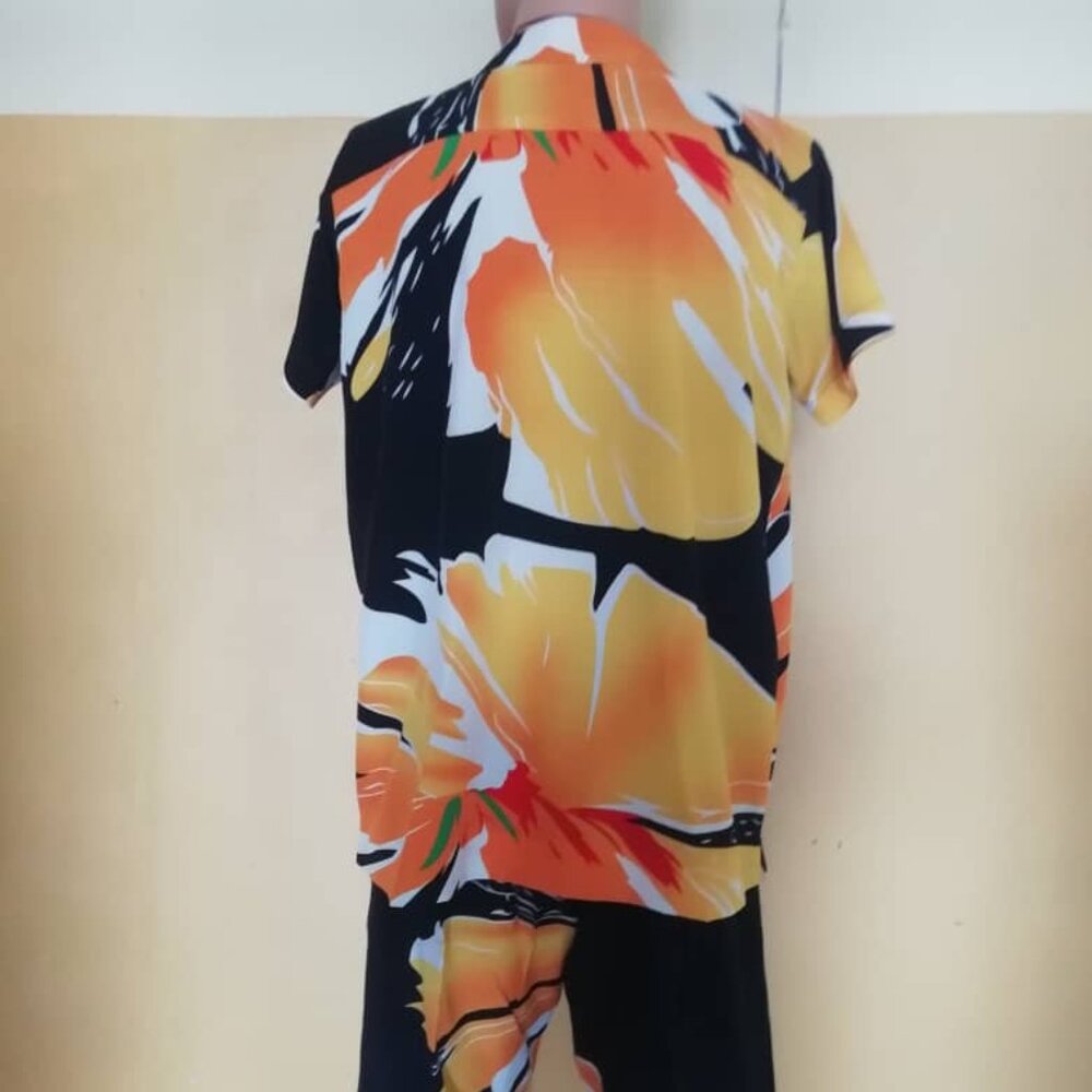 Men's casual pool/ beach lounge 2 set- with side pockets - Picture 4 of 12